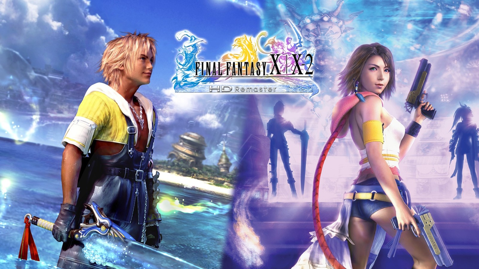 Jaquette officielle de Final Fantasy X/X-2 HD Remaster sur Nintendo Switch 2