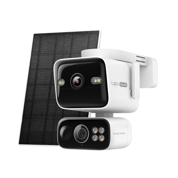 Caméra de surveillance extérieure solaire TP-Link Tapo C675D Kit à double objectif 4K