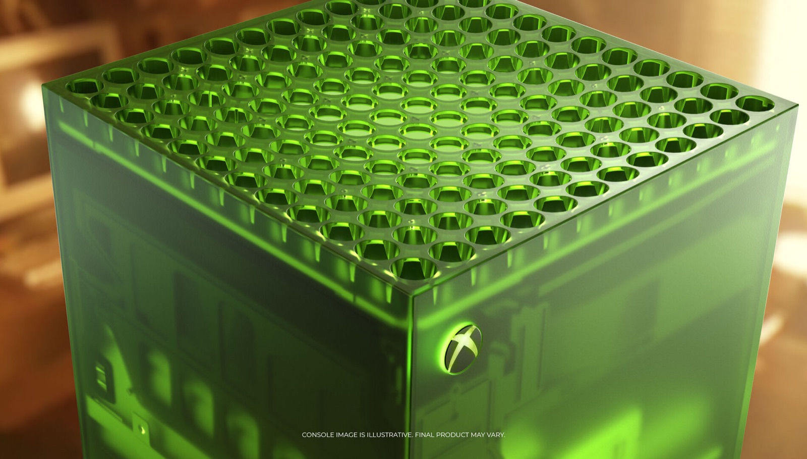 Console Xbox Series X25 Limited Edition au boîtier vert translucide, édition 25e anniversaire