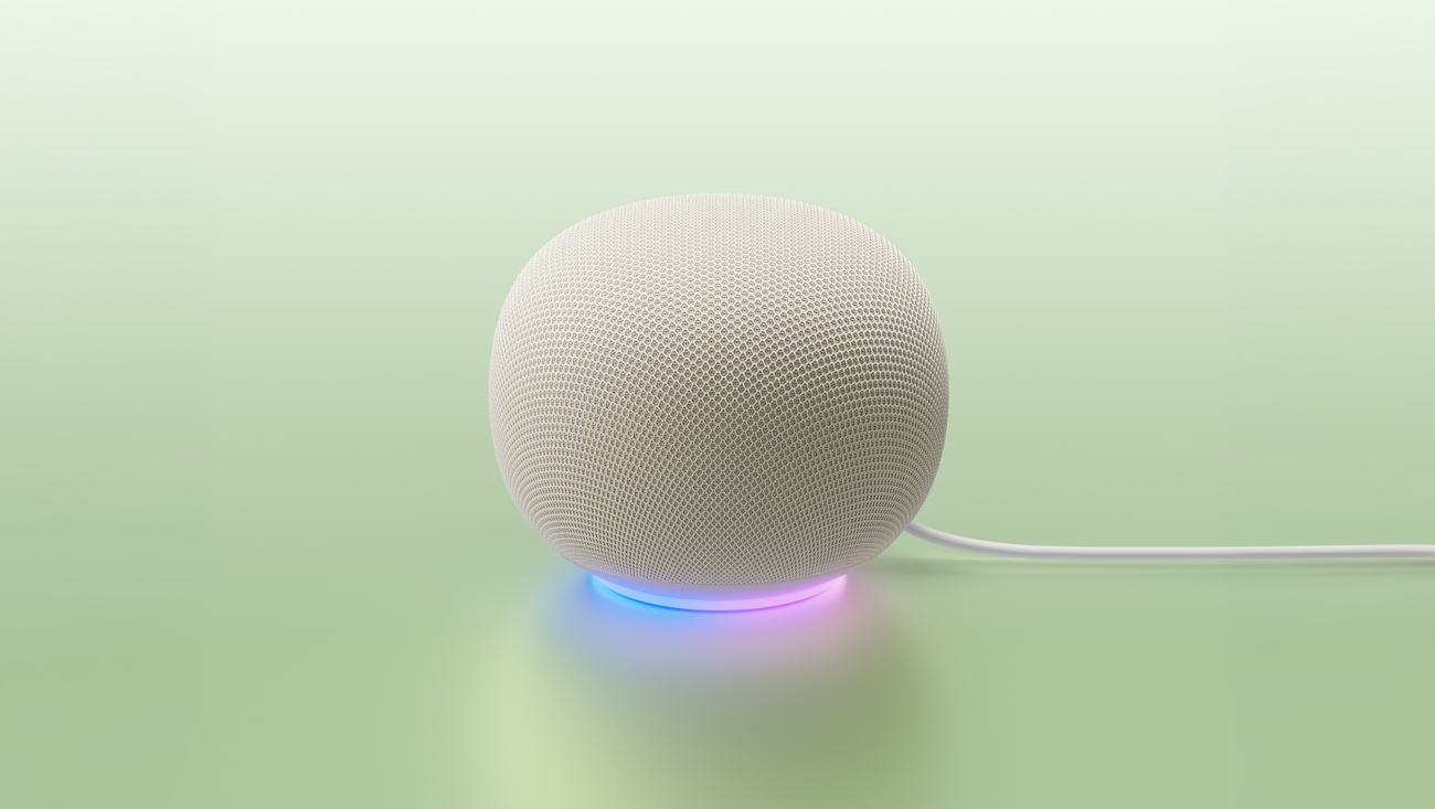 Enceinte connectée Google Home Speaker coloris Porcelaine sur fond clair