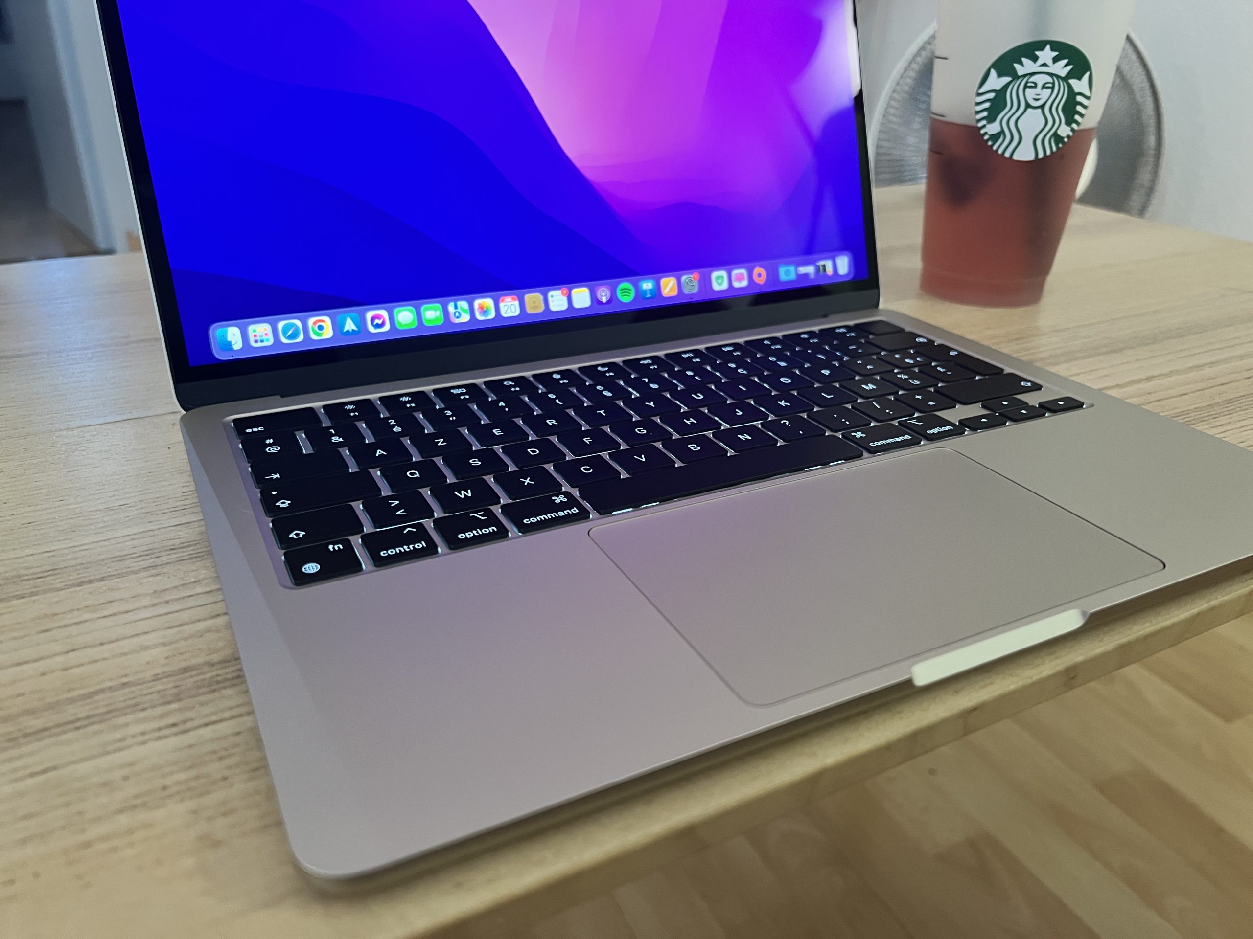 Prise en main du MacBook Air M2