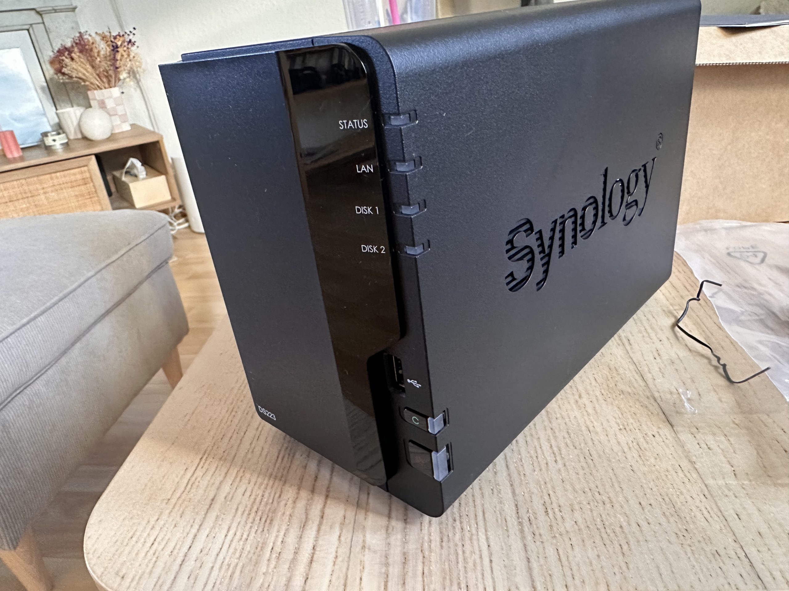 Synology DS223 : rapide prise en main