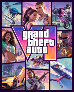 Jaquette officielle de Grand Theft Auto VI