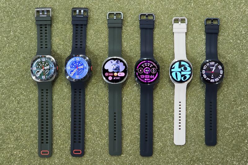 Galaxy Watch Ultra2 et Galaxy Watch9 de Samsung, photo officielle
