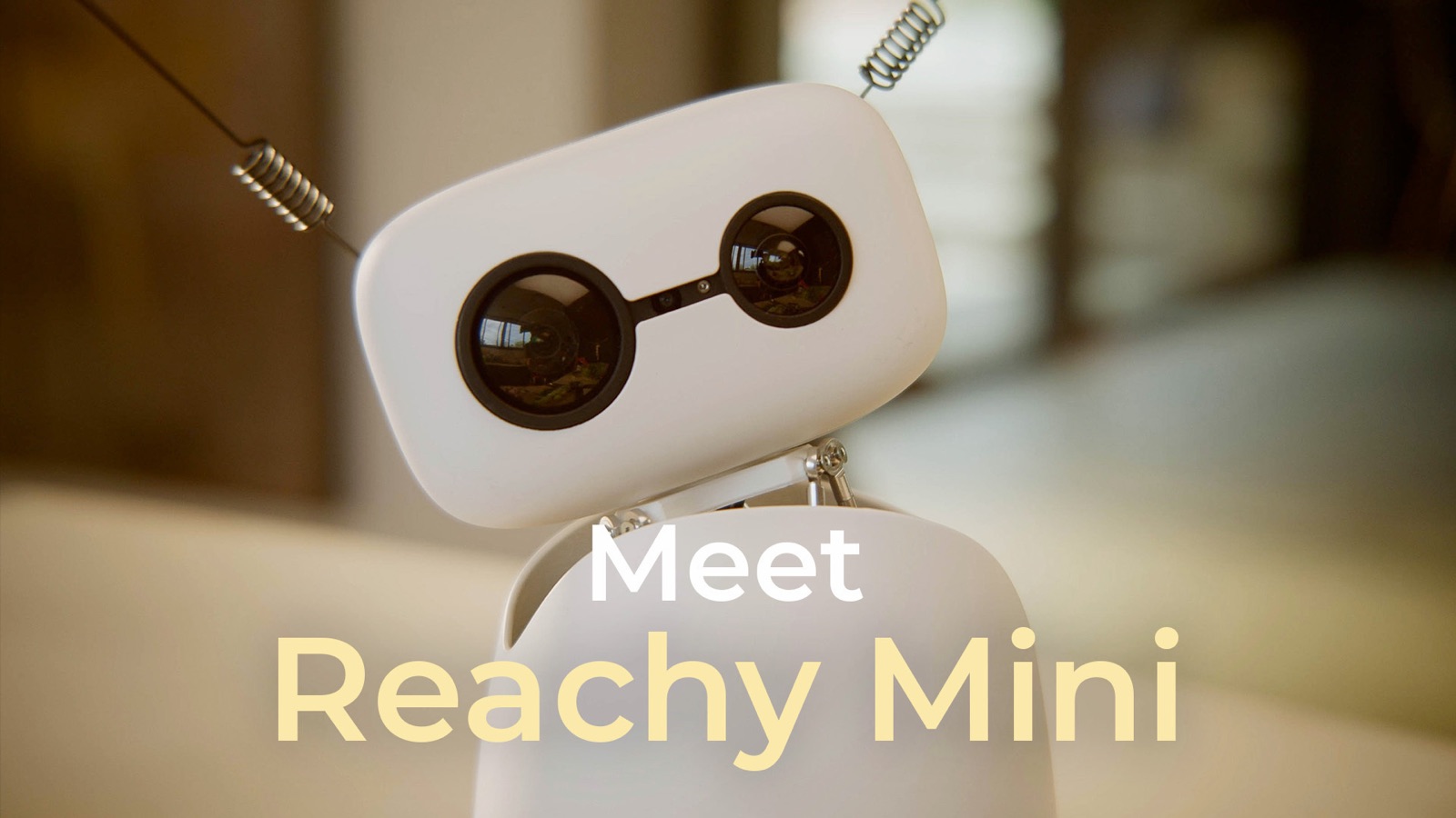 Le robot de bureau Reachy Mini de Hugging Face et Pollen Robotics