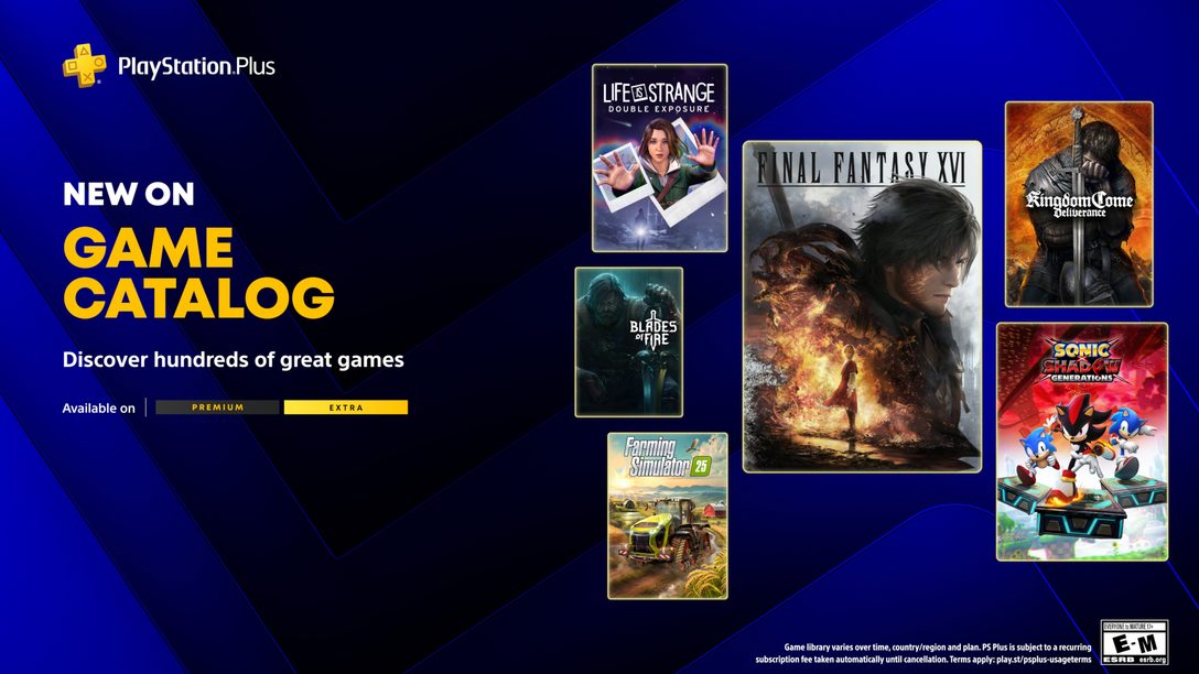 Visuel du PlayStation Plus Game Catalog de juin 2026 avec Final Fantasy XVI et les autres jeux ajoutes