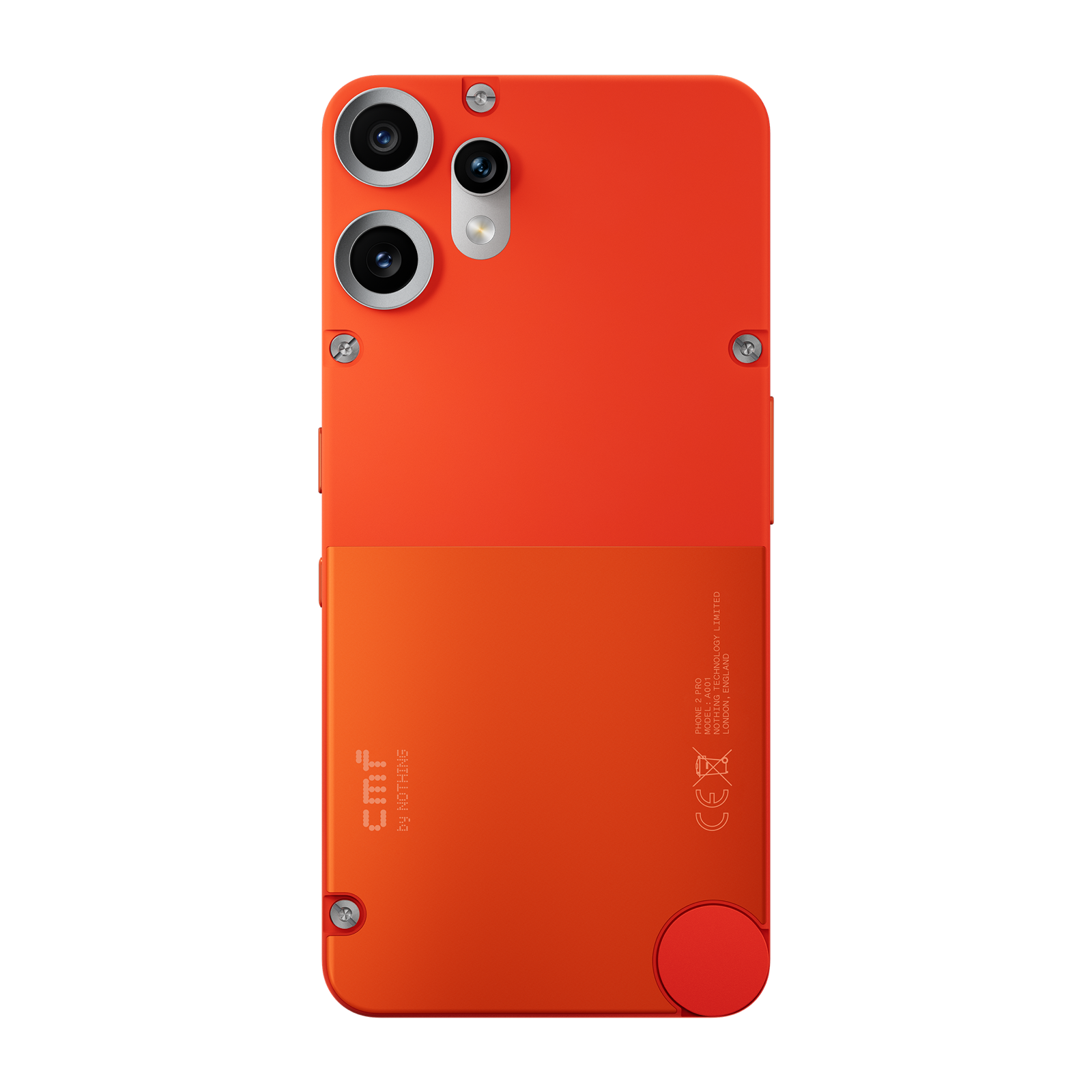 Smartphone CMF Phone de la marque CMF by Nothing, coloris orange