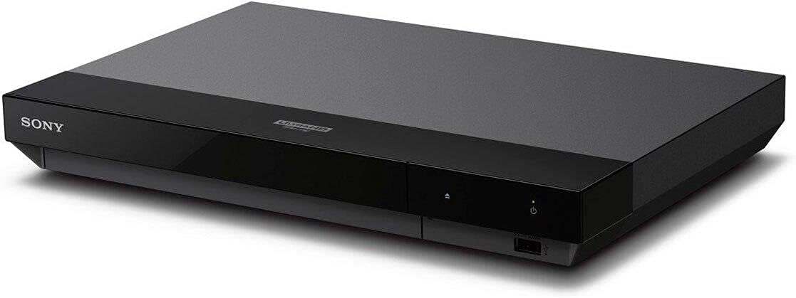 Lecteur Blu-ray 4K Ultra HD Sony UBP-X700 noir vu de trois quarts