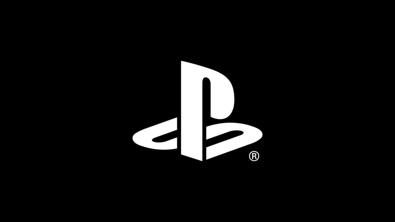 Logo PlayStation de Sony sur fond noir
