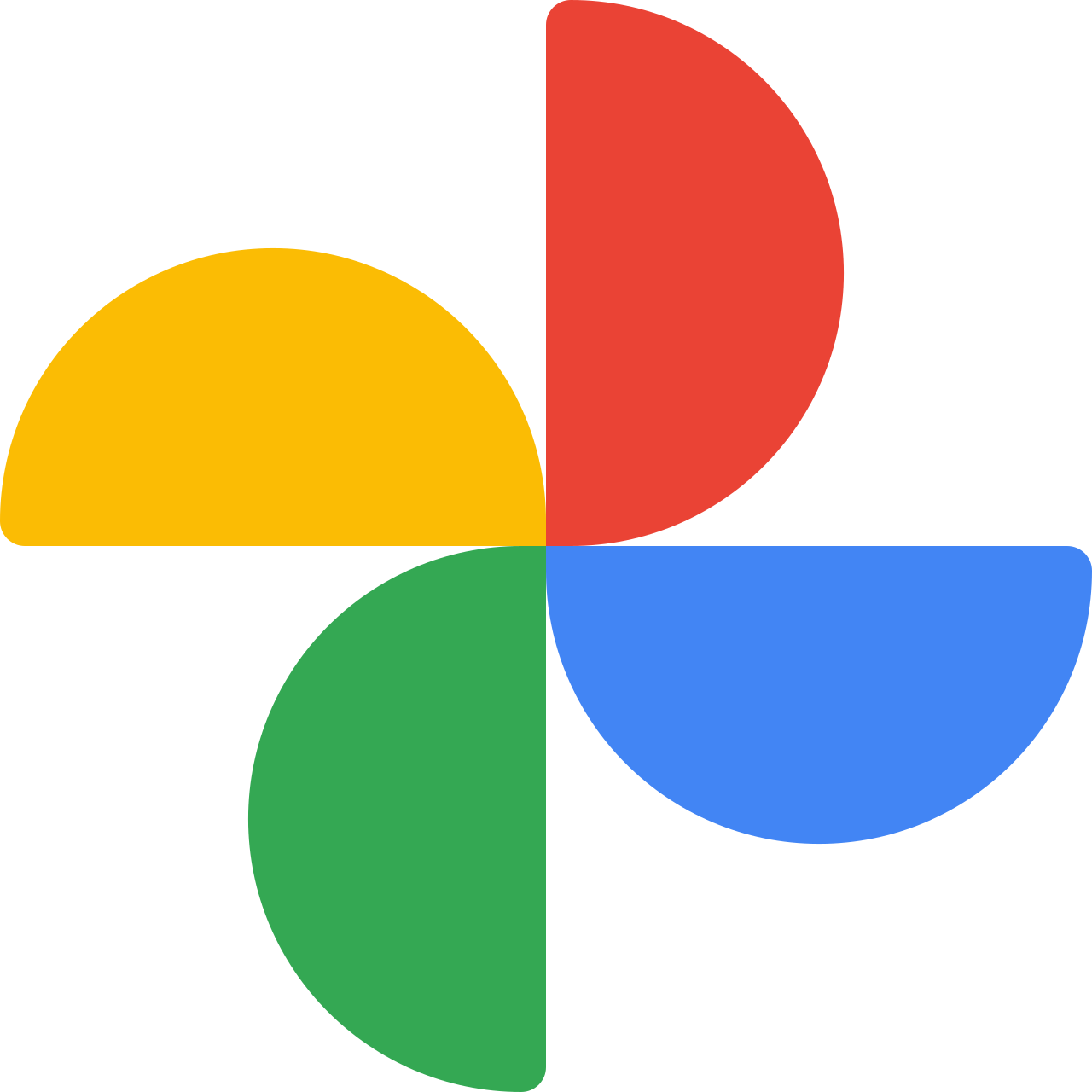 Logo officiel de Google Photos