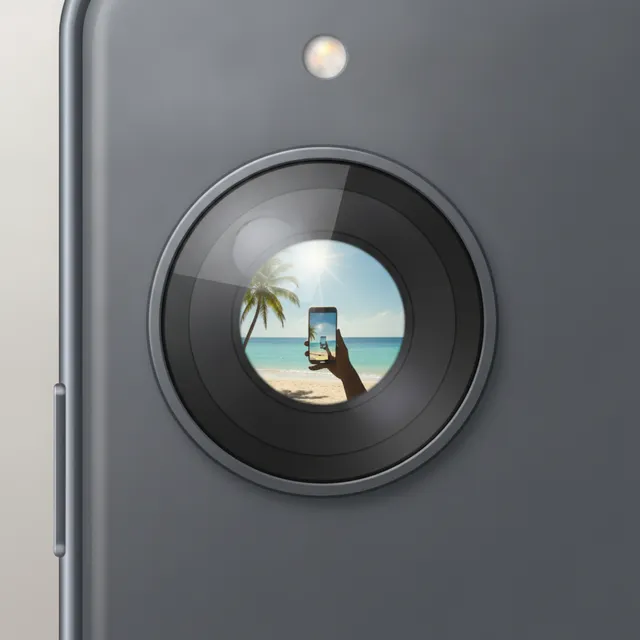 Objectif photo de smartphone