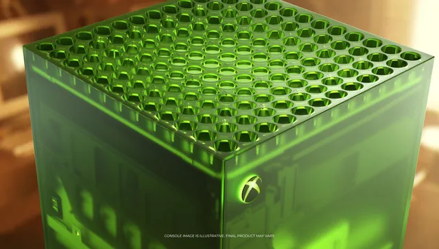 Console Xbox Series X25 Limited Edition au boîtier vert translucide, édition 25e anniversaire