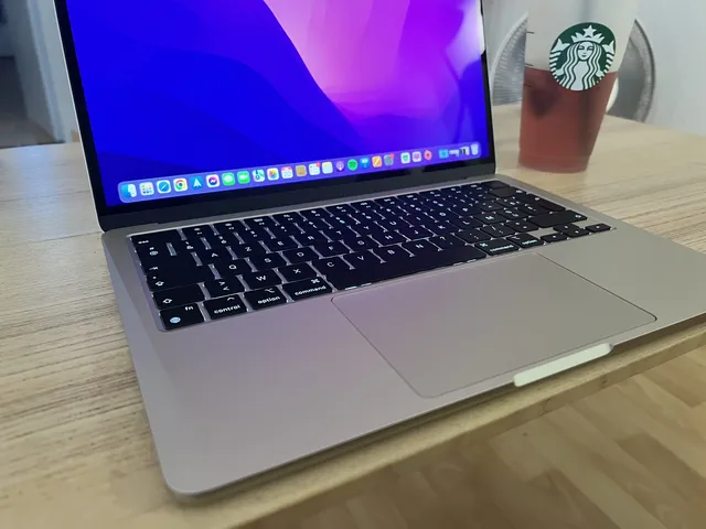 Prise en main du MacBook Air M2
